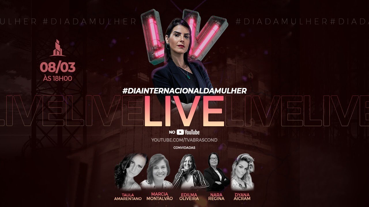 Live – Dia Internacional da Mulher – “A importância da gestão feminina no segmento condominial “
