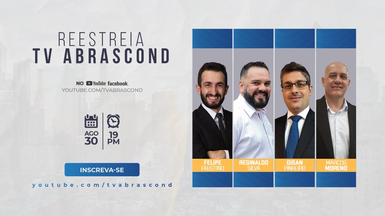 LIVE – Reestreia da TV ABRASCOND
