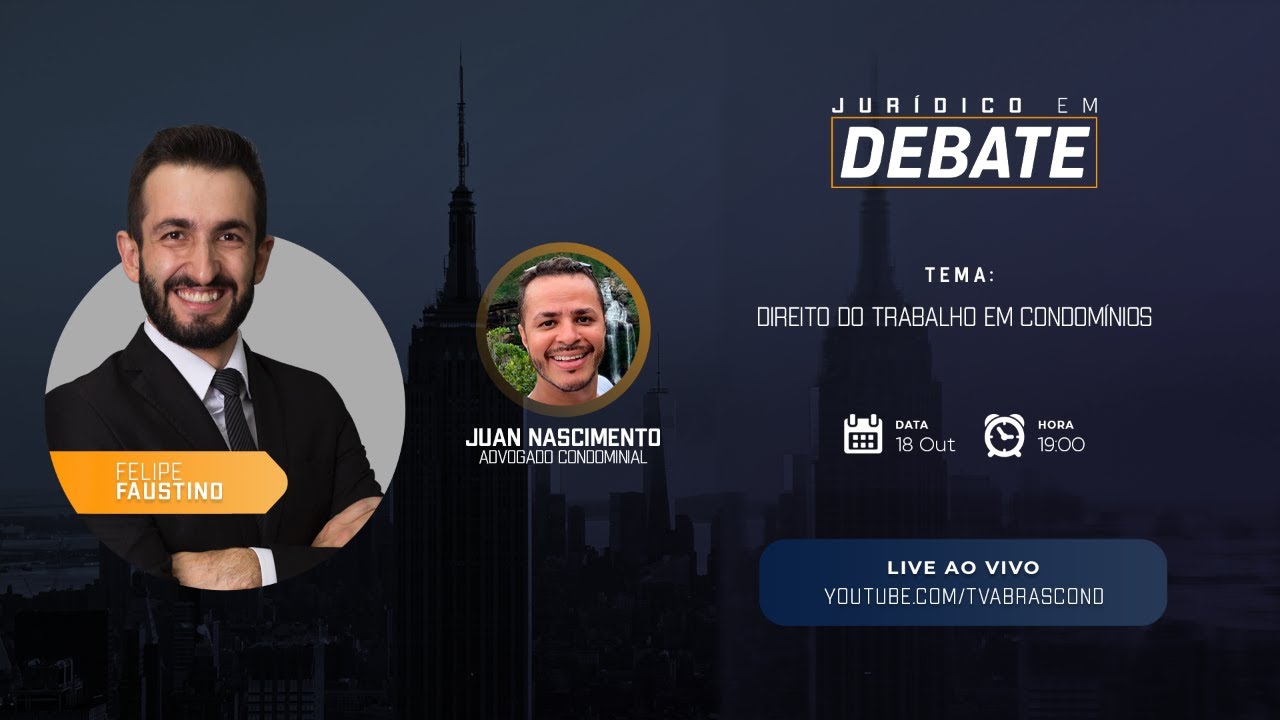 LIVE | Jurídico em Debate – Direito do Trabalho em Condomínios