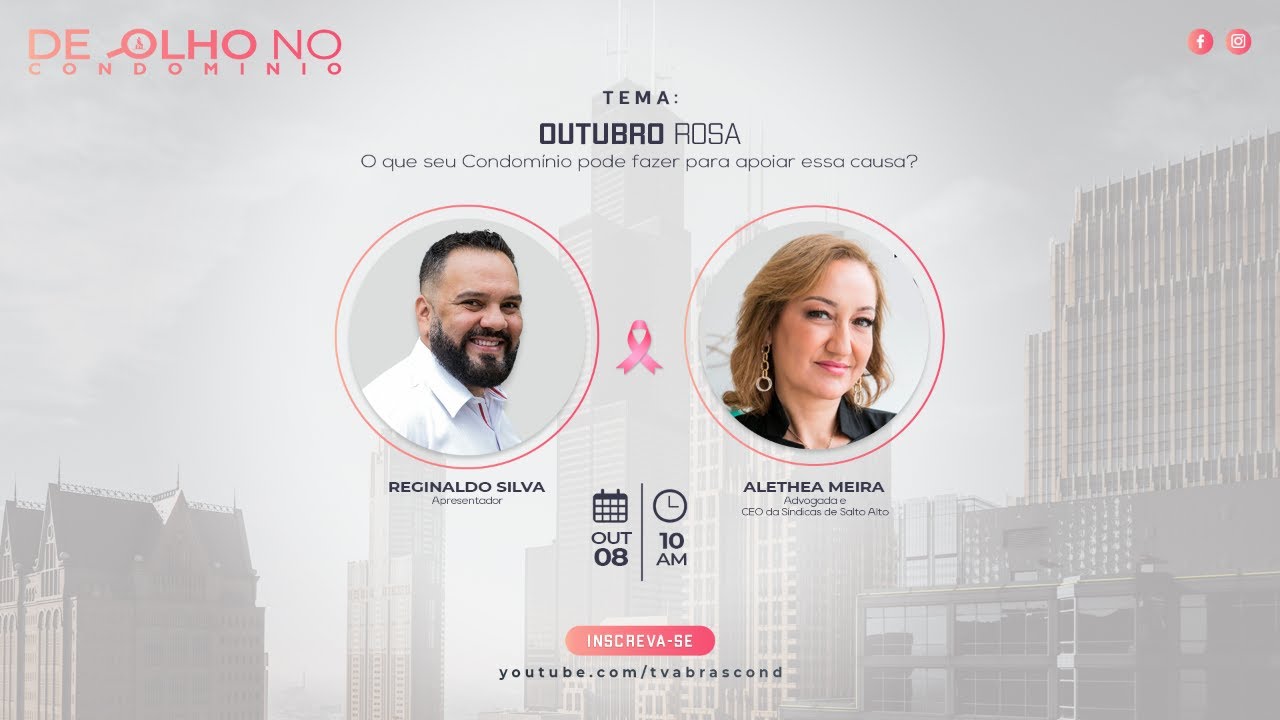 LIVE | De Olho no Condomínio – Outubro Rosa